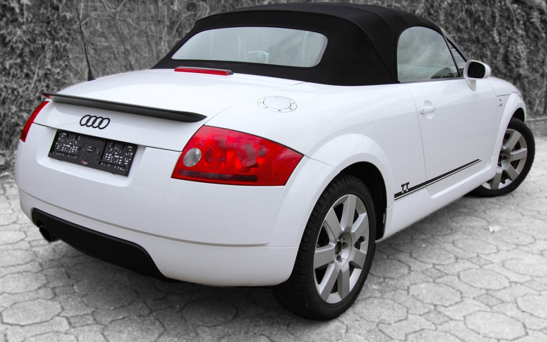 Audi TT weiß foliert