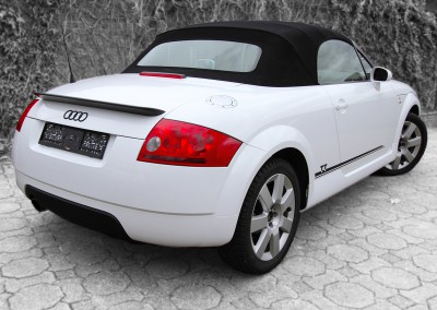 Audi TT weiß foliert
