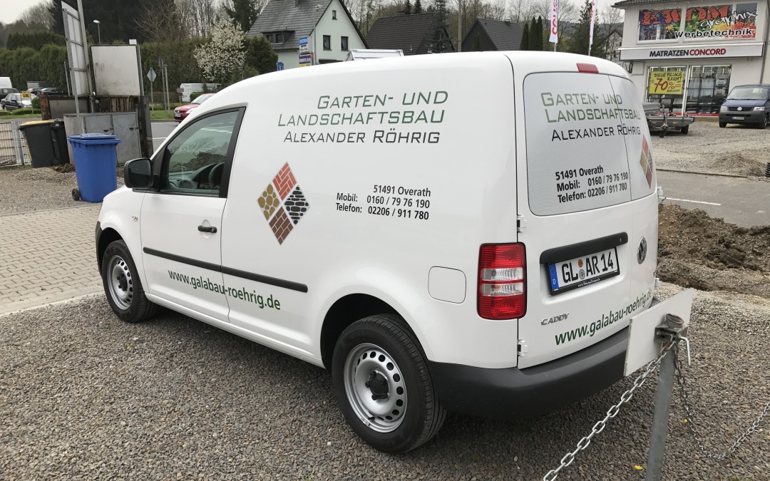 Fahrzeugbeschriftung von KWOM